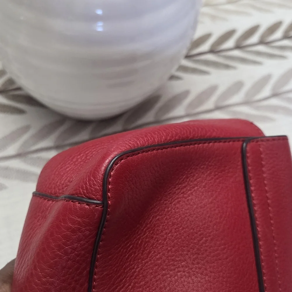 Tory Burch Cherry Red Crossbody Bag - Picture 6 of 10